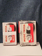 Professor Puzzle Music Trivia Game | Retro Cassette Tape Design | 100 Questions