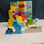 LEGO DUPLO 10909 Heart Box 80 Pieces Toddler Building Toy 2020 Retired Complete
