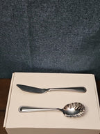 Reed & Barton KENDALL 5-Piece Serving Set | Hostess Host Set | 18/10 Stainless