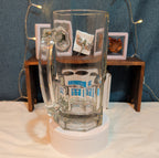 Libbey Gibraltar Super Mug 8-Inch Heavy Glass Beer Stein Vintage