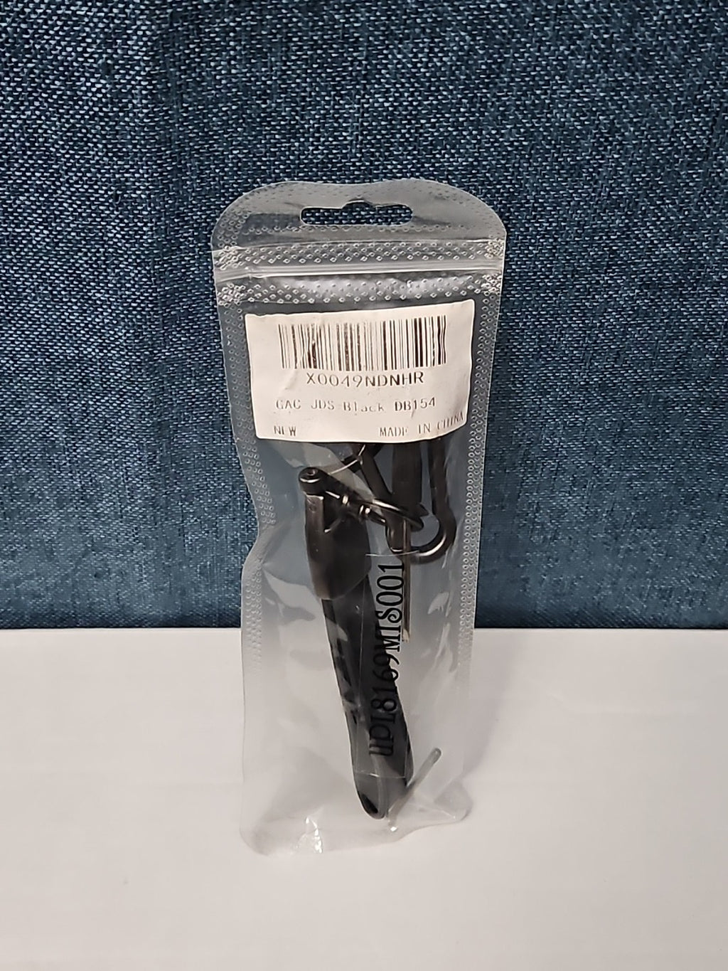 Genuine Leather GMC Car Keychain Set | Black Metal Key Ring Screwdriver Included