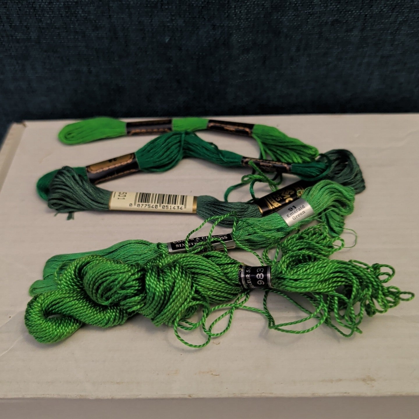 32 Skeins Embroidery Floss Set DMC J.P. Coats