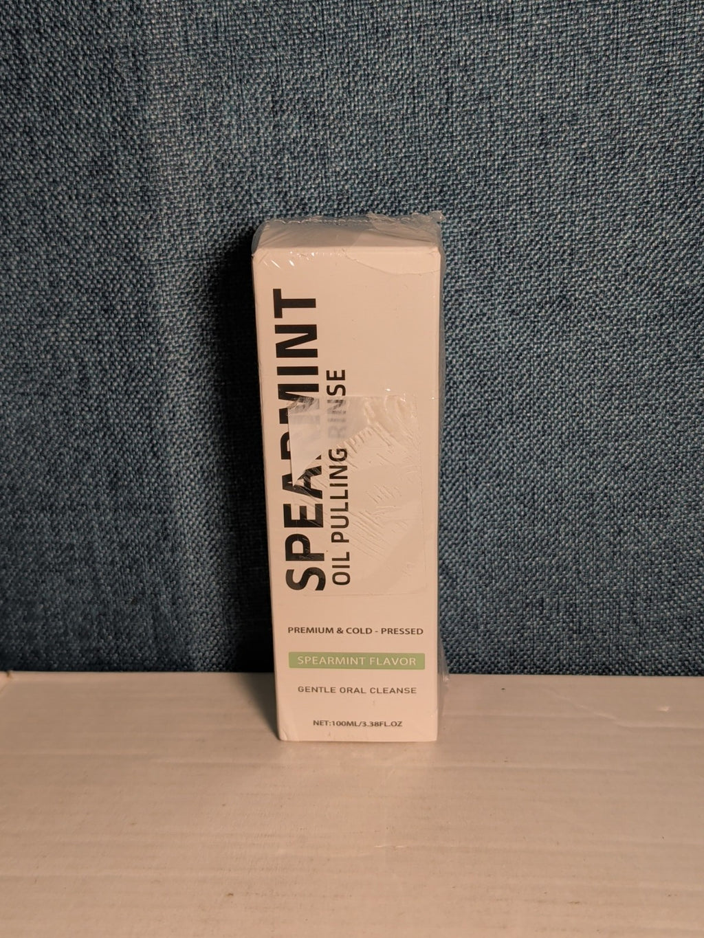 NEW Spearmint Oil Pulling Rinse 100ml | Cold-Pressed Coconut Oil Mouthwash