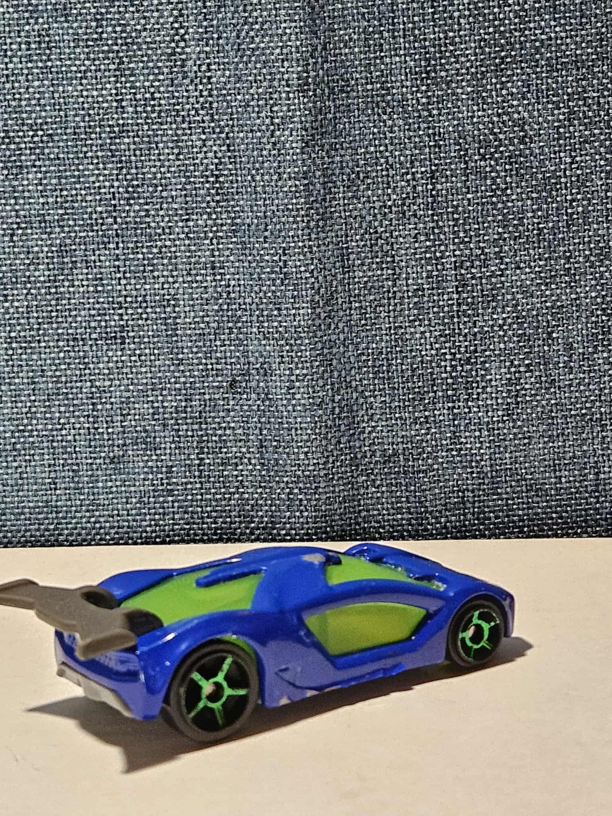 2012 Hot Wheels McDonald's Happy Meal | Blue REV ROD | Team Hot Wheels | Good
