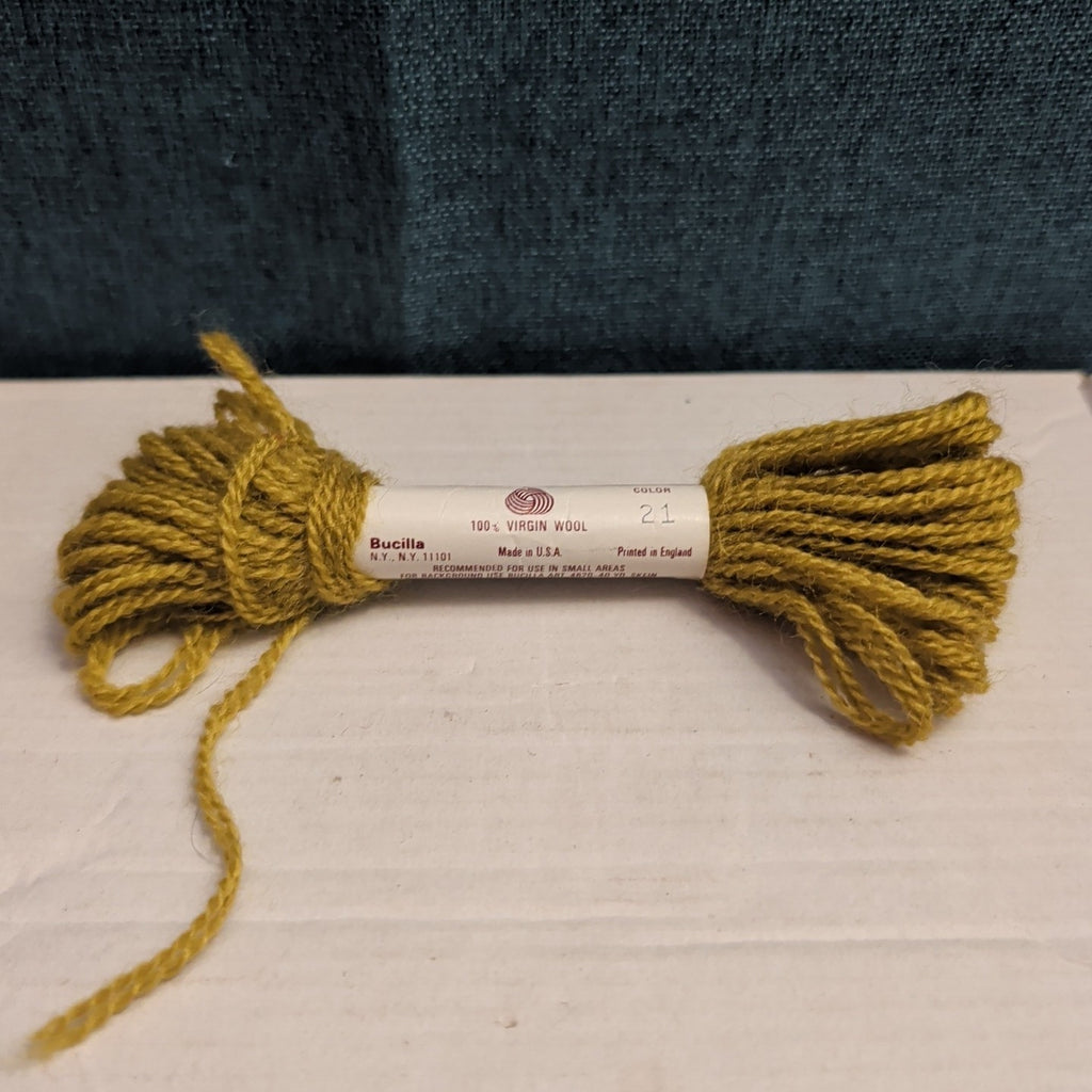 Bucilla Persian Wool Yarn 4 Skeins 3-Ply Needlepoint Crewel Misc Colors