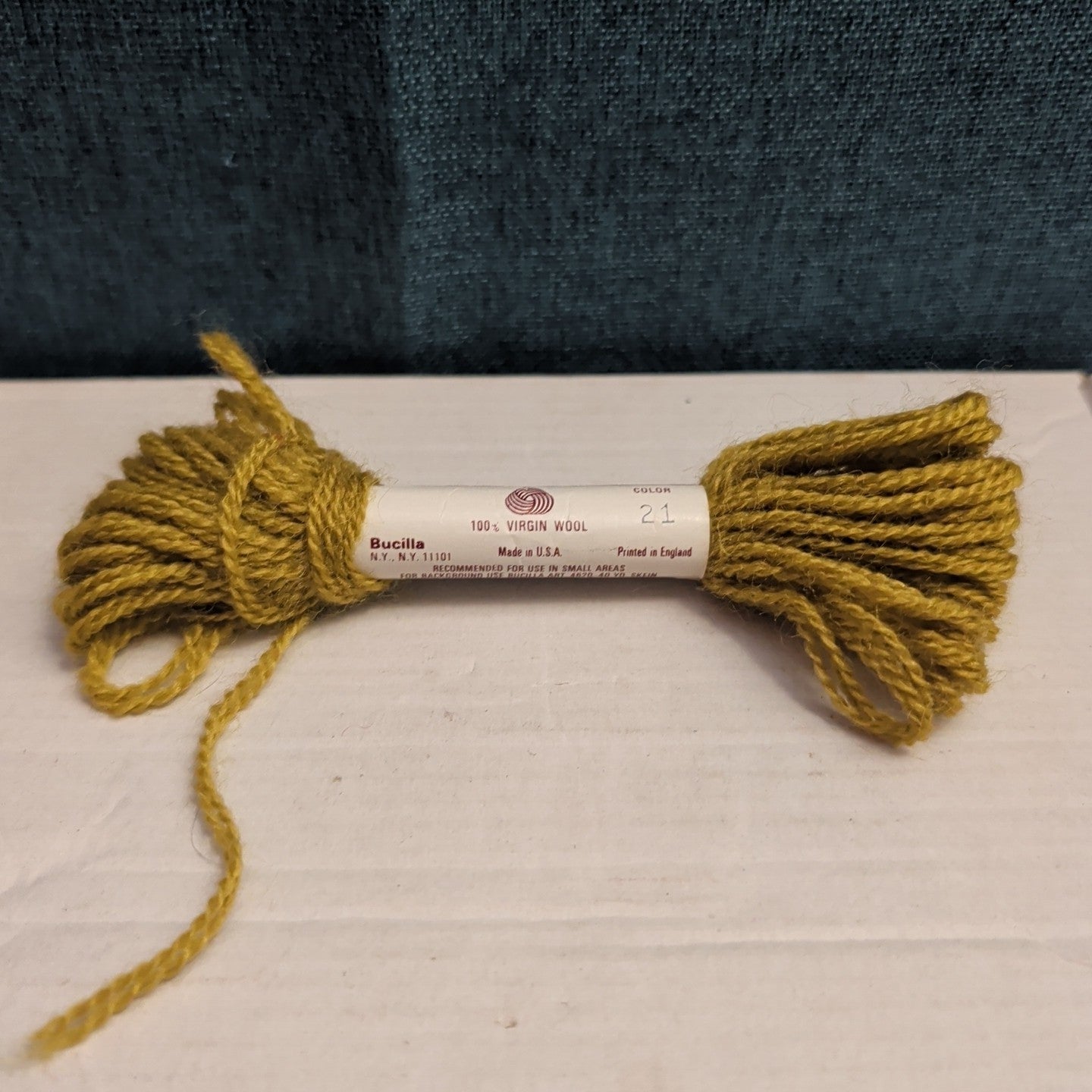 Bucilla Persian Wool Yarn 4 Skeins 3-Ply Needlepoint Crewel Misc Colors