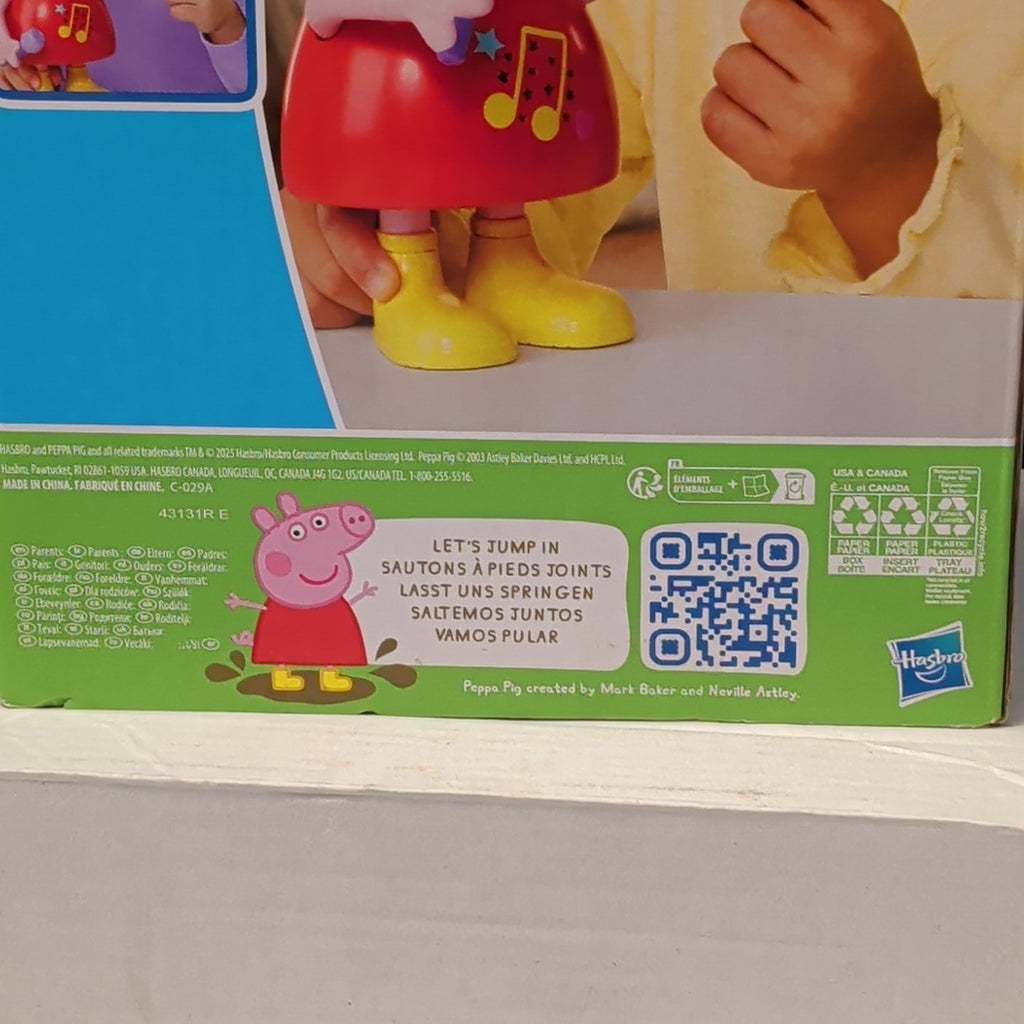 Hasbro Peppa Pig Talk & Sing Peppa Doll Musical 50+ Sounds Songs New Sealed