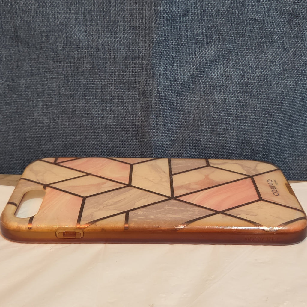 i-Blason Cosmo iPhone 7 Plus 8 Plus Case Pink Marble Rose Gold