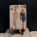 Vintage New Look 6549 & Simplicity 9452 Sewing Pattern Lot - 90s Suit & Wardrobe