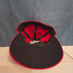 Flexfit Delta Hat SM Red Fly Embroidered Baseball Cap Fitted Performance 180