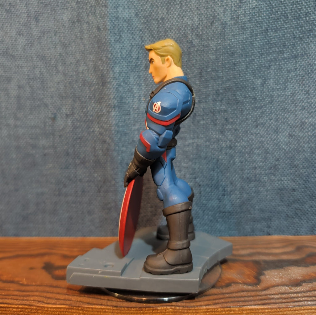 Disney Infinity 3.0 Captain America Unmasked PVC Figure Loose INF-1000229