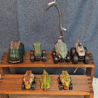 Lot Of 7 Dinosaur Monster Trucks, Vehicles Plastic