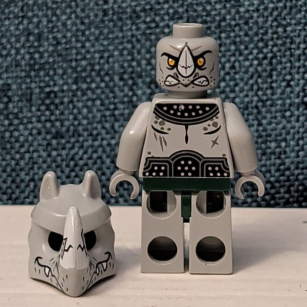 LEGO Legends of Chima RINONA Minifigure | Rhino Tribe loc060 | Retired 70131