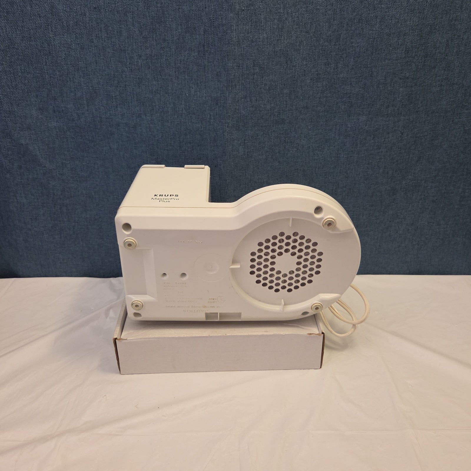 KRUPS MasterPro Plus Food Processor Replacement Motor Base Type 704 White Tested