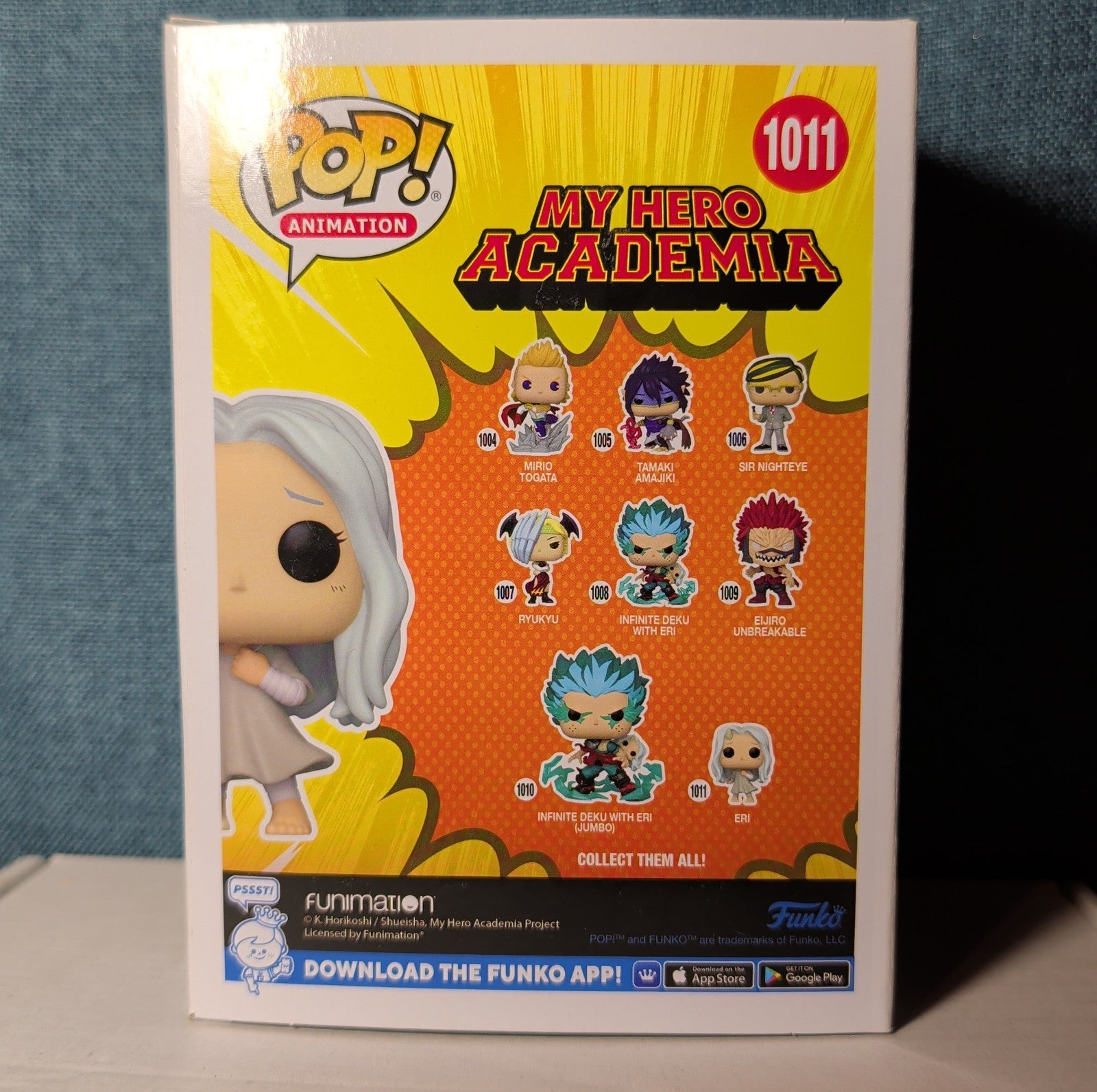 Funko Pop! Animation My Hero Academia Eri 1011 Vinyl Figure Anime with Protector