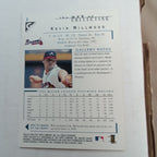 2000 Topps Gallery Kevin Millwood #2 Atlanta Braves Pitcher Canvas Art