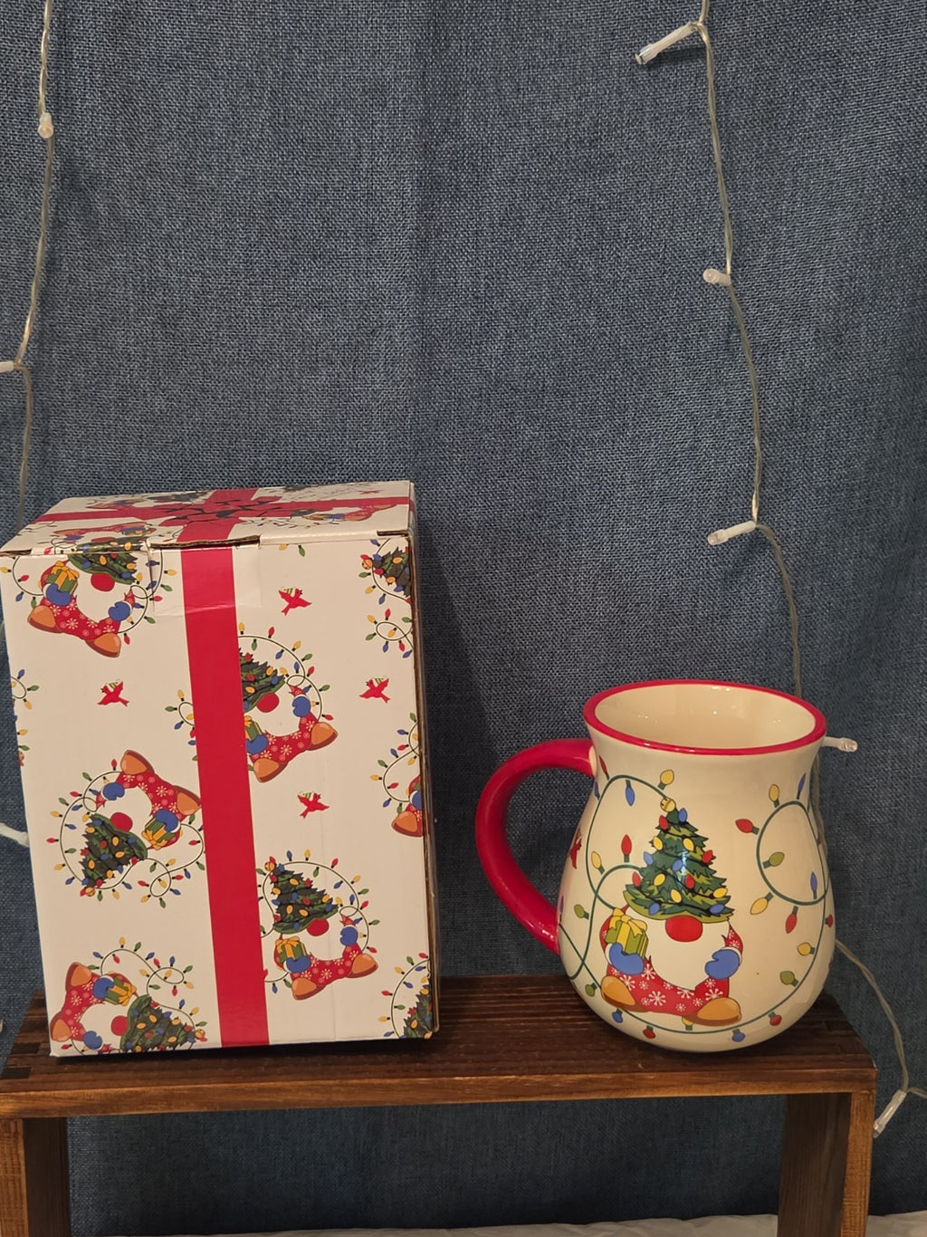 Temp-tations Gnome Christmas Tree Holiday 16oz Ceramic Mug