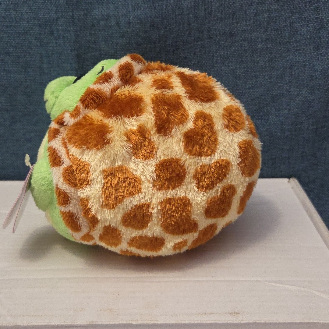 Ty Beanie Ballz Zoom the Turtle Plush Weighted Lands on Feet 2011 Retired MWMT