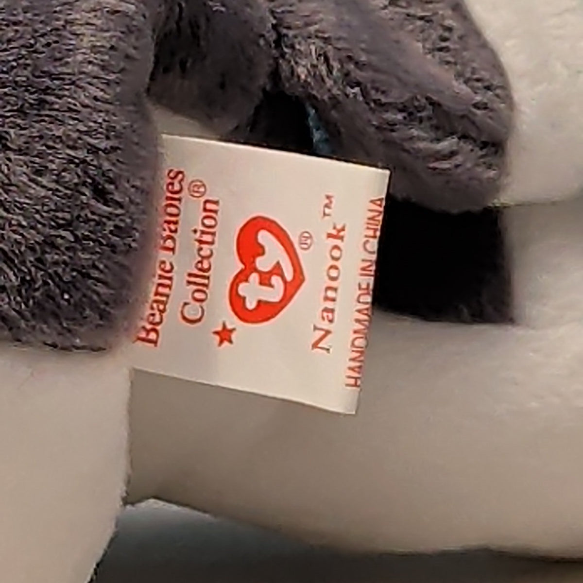 TY Beanie Baby NANOOK Husky Dog 1996 | MWMT Mint Tags | Fareham Hants Star
