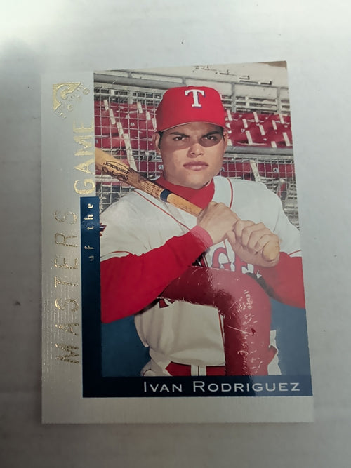 2000 Topps Gallery - Masters of the Game Ivan Rodriguez #115
