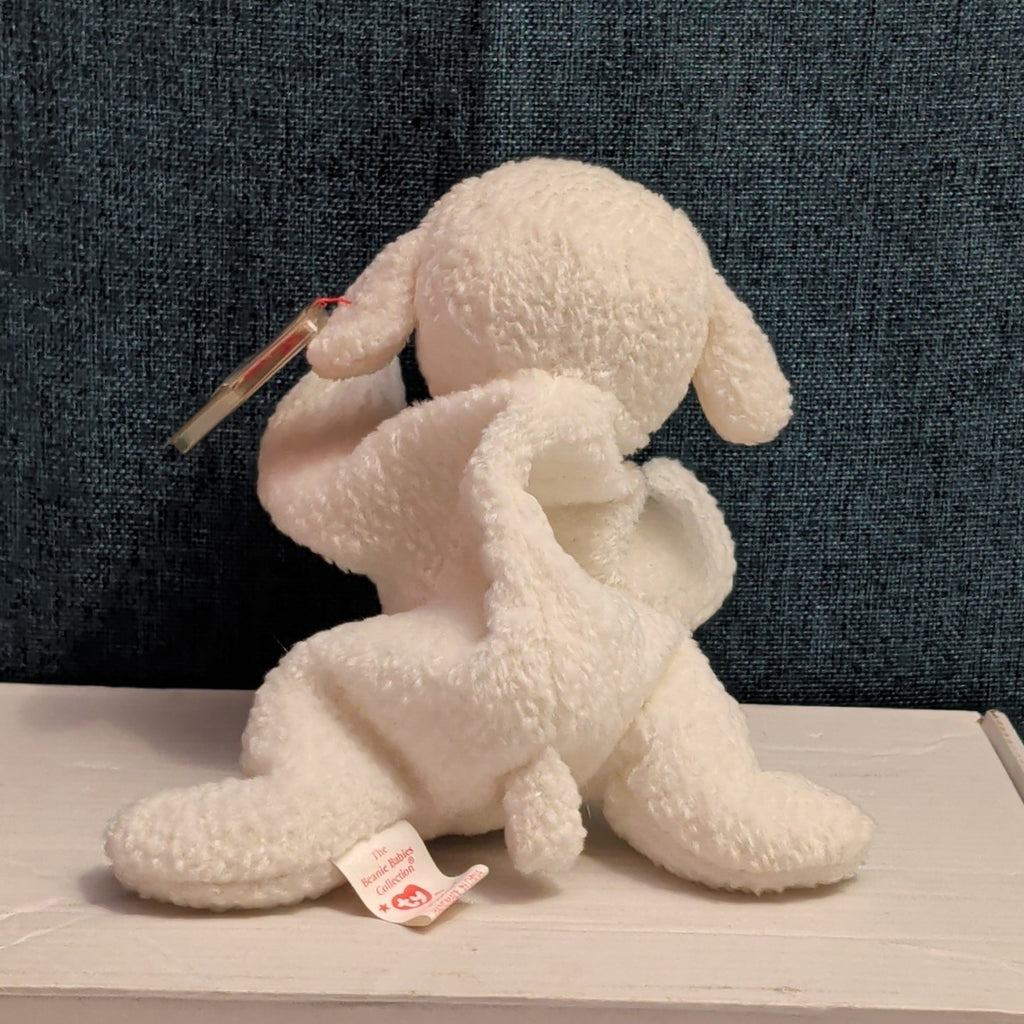 Ty Beanie Baby Fleece Lamb 1996 Retired 4th Gen Tags MWMT P.E. Pellets Authentic