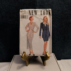 Vintage New Look 6549 & Simplicity 9452 Sewing Pattern Lot - 90s Suit & Wardrobe