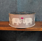 Ribbon Boutique Elephant Heart Grosgrain 1.5 in x 3 yd elephant