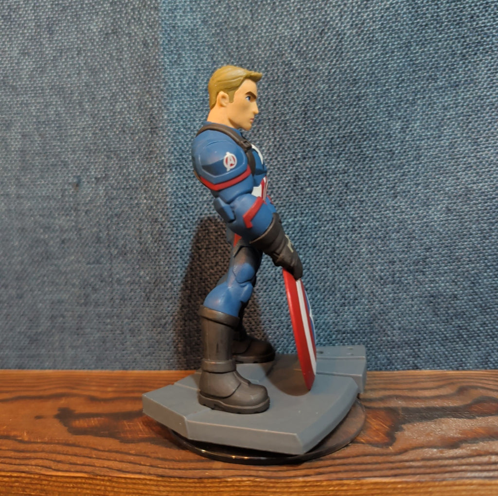 Disney Infinity 3.0 Captain America Unmasked PVC Figure Loose INF-1000229