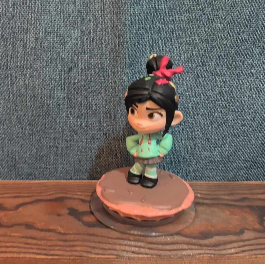 Disney Infinity Wreck It Ralph Vanellope 2 Figure Lot PVC Loose