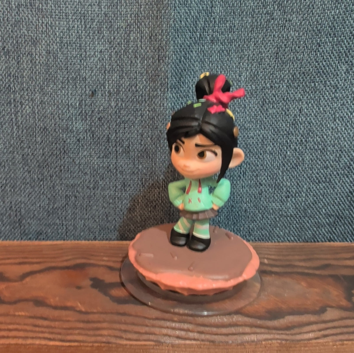 Disney Infinity Wreck It Ralph Vanellope 2 Figure Lot PVC Loose