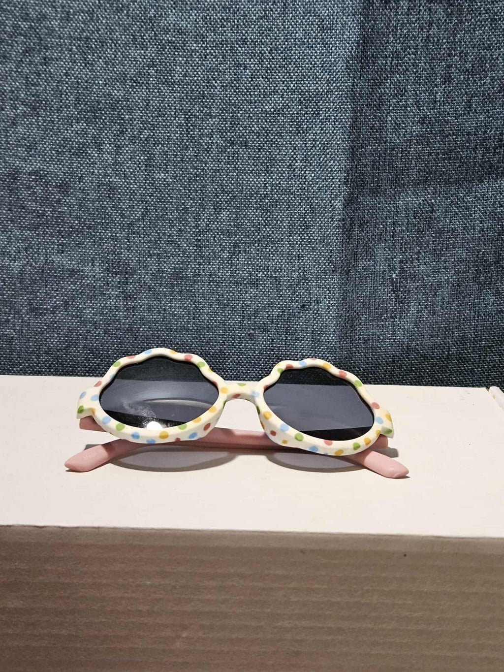 Fynn & Riley Toddler Girls Sunglasses Flower Polka Dot 100% UV Protection NEW