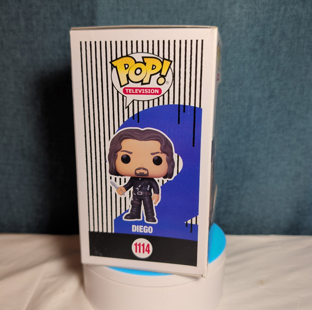 Funko Pop Television Umbrella Academy Diego 1114 Vinyl Figure in Box w Protector
