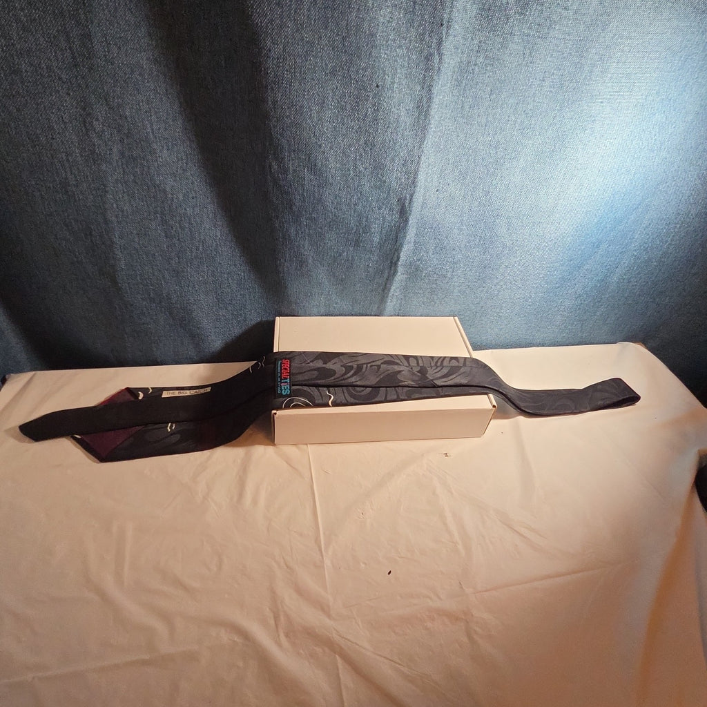 Vintage 90s Hallmark Fishing Tie The Big Catch SpecialTies Men Novelty Polyester