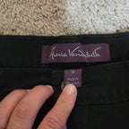 Gloria Vanderbilt Amanda Black Jeans Stretch 14P Short Women Classic