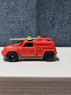 1997 McDonald's Hot Wheels FIRE TRUCK #5 Red Rescue Vehicle 90s Vintage Loose