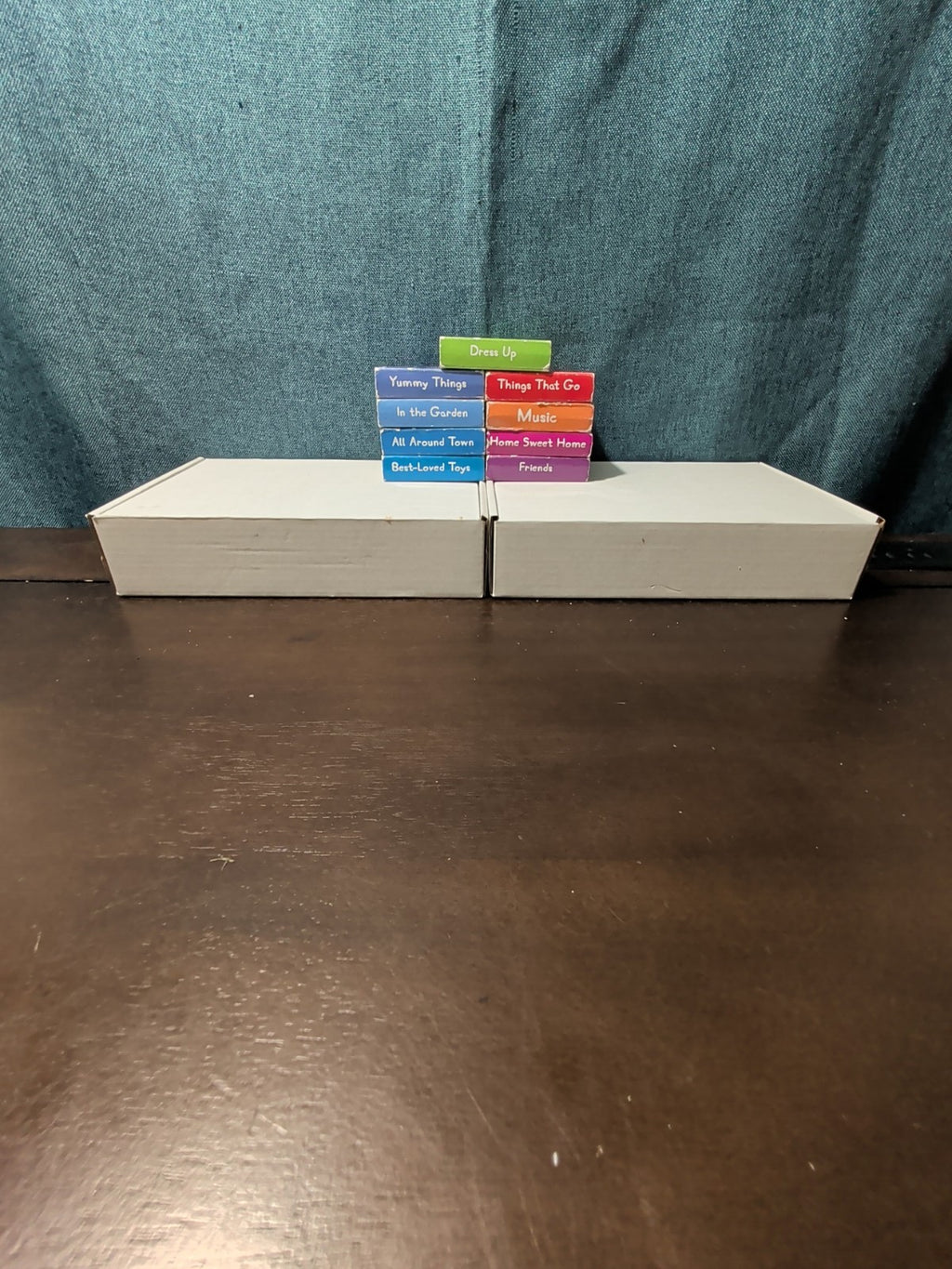 Set of 14 Peppa Pig Mini Board Books | Little Library Puzzle Backs | Travel Size