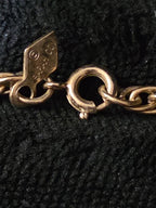 Sarah Coventry Emberwood Long Vintage Necklace 1975 Gold Tone Root Beer Amber