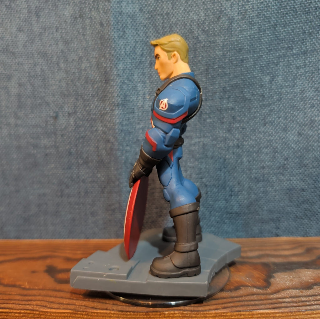 Disney Infinity 3.0 Captain America Unmasked PVC Figure Loose INF-1000229