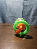 Bright Starts Roll & Glow Monkey | Musical Light Up Crawl Toy | Tummy Time Toy