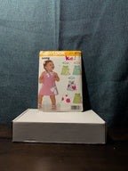 New Look 6576 Baby A-line Dress Headband 2006 Pattern Sizes NB-L UNCUT