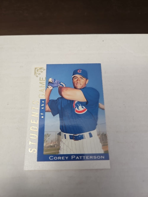 2000 Topps Gallery - Students of the Game Corey Patterson #122