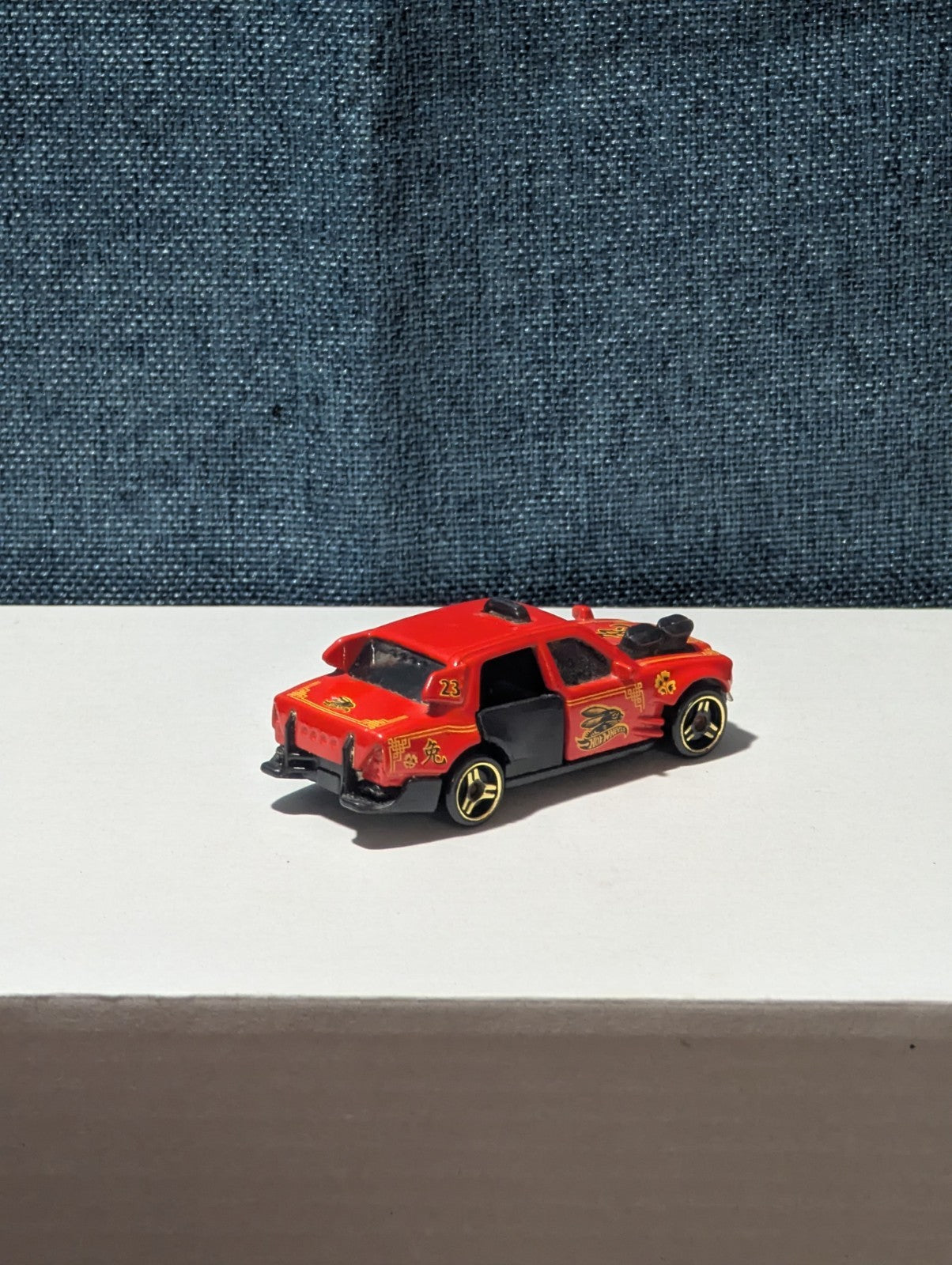Hot Wheels Time Attaxi Year of the Rabbit '23 | Red HW Metro Series Opening Door