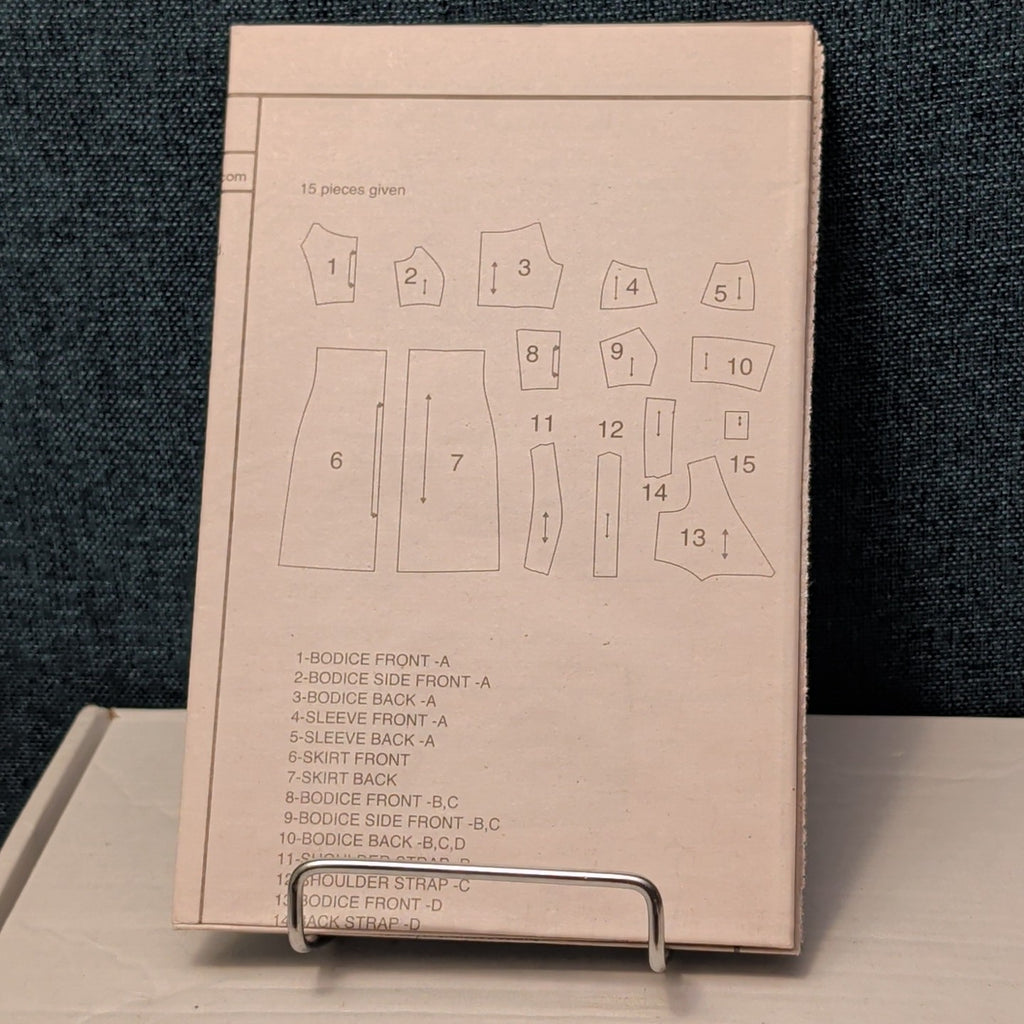 New Look 6749 Sewing Pattern Misses Dress Empire Waist Sizes 6-16 UNCUT Button