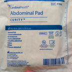 Curity Cardinal Health 8x10 Abdominal Pads Sterile 72-Ct New EXP 2029 9194A