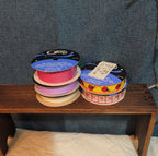 Offray Ribbon Lot 5 Ladybug Cherry Solid Spring Craft Destash