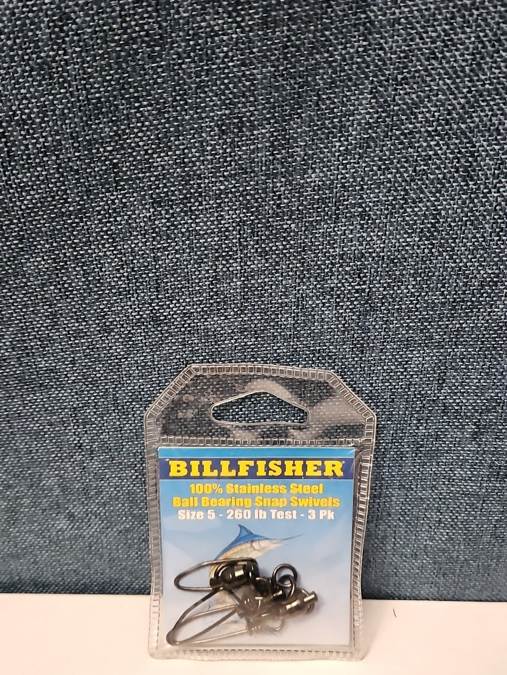 Billfisher Ball Bearing Snap Swivels | Size 5 | 260 lb Test | 100% Stainless