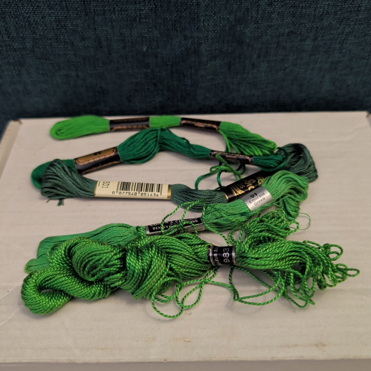 32 Skeins Embroidery Floss Set DMC J.P. Coats