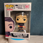 Funko Pop Television Umbrella Academy Number Five 1117 Vinyl in Box w Protector