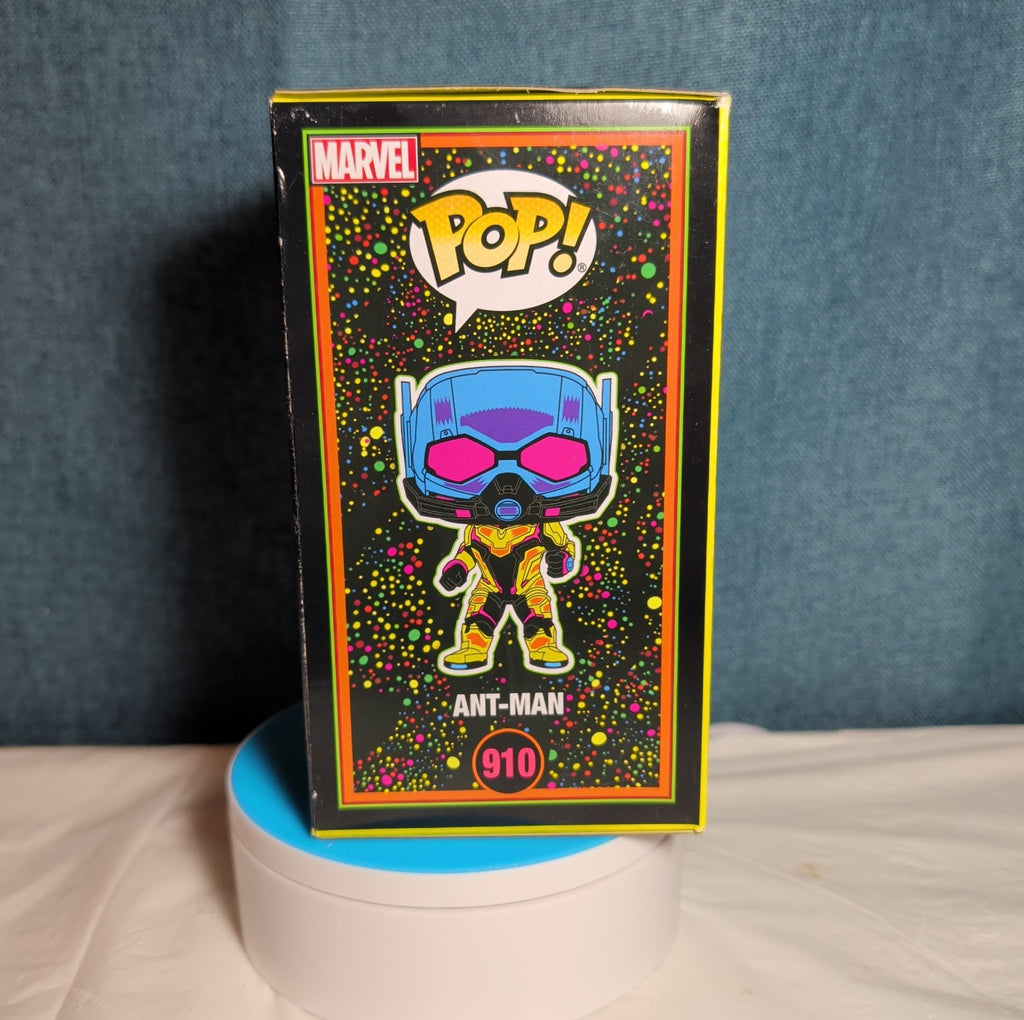 Funko Pop Ant-Man 910 Avengers Endgame Blacklight Target Exclusive PreOwned