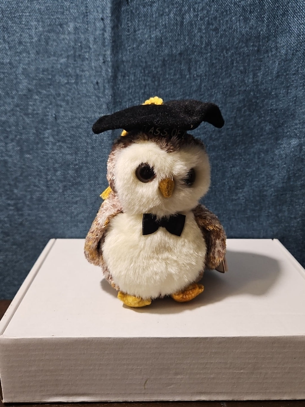 Ty Beanie Baby Smarter the Owl | Class of 2002 Graduation Gift | Retired Plush